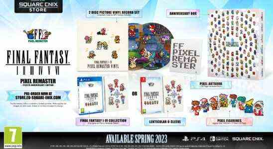Final Fantasy Pixel Remasters confirmed for Switch and PS4, including a $260 Collector’s Edition