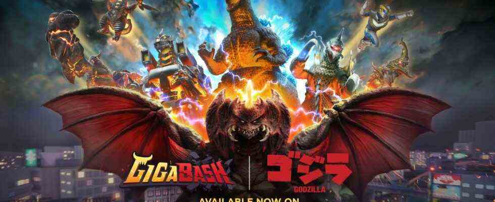 GigaBash DLC 'Godzilla 4 Kaiju Pack' et la mise à jour de la version 1.1 sont maintenant disponibles