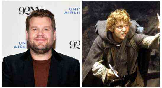 James Corden, Sean Astin in "Lord of the Rings"
