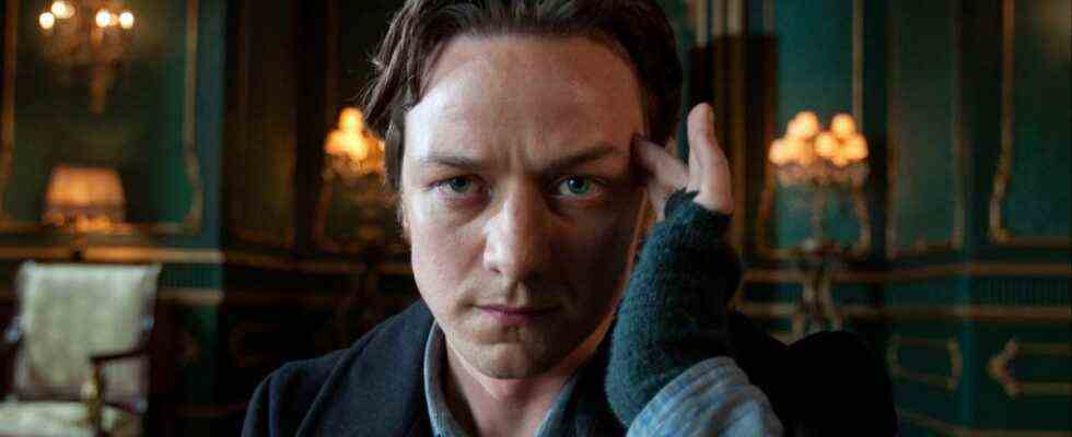 James McAvoy as Charles Xavier in X-Men: First Class