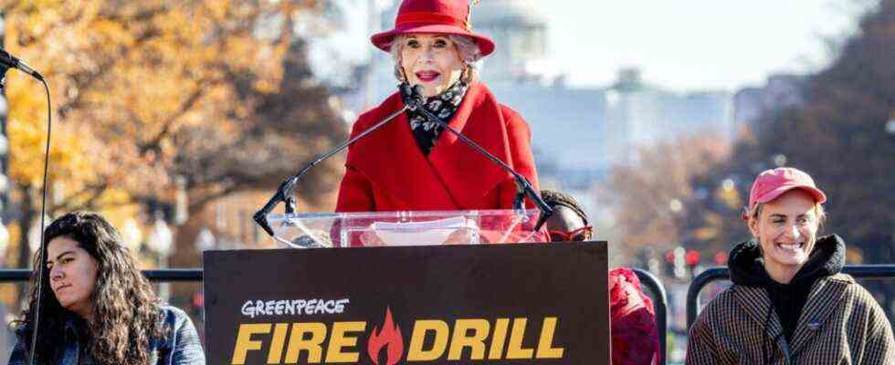 Jane Fonda revient à Washington pour le premier événement en personne sur le changement climatique depuis la pandémie