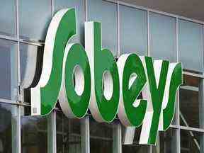 Une épicerie Sobeys est vue à Halifax le jeudi 11 septembre 2014.