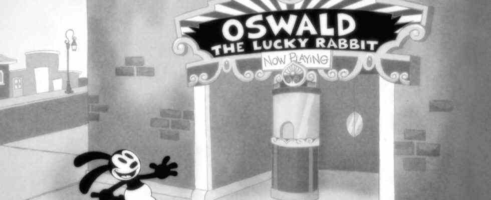 Le fils animé prodigue de Disney, Oswald le lapin chanceux, joue dans un tout nouveau court métrage