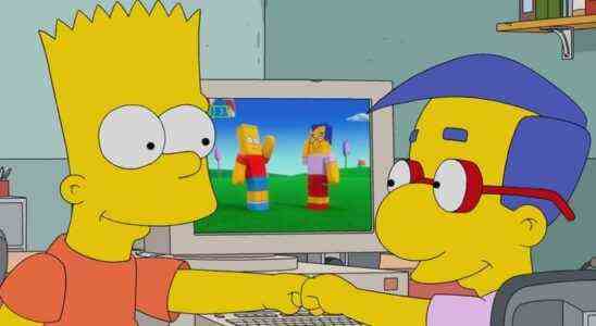 Les derniers épisodes des Simpsons Spoofs Jeu en ligne populaire Roblox
