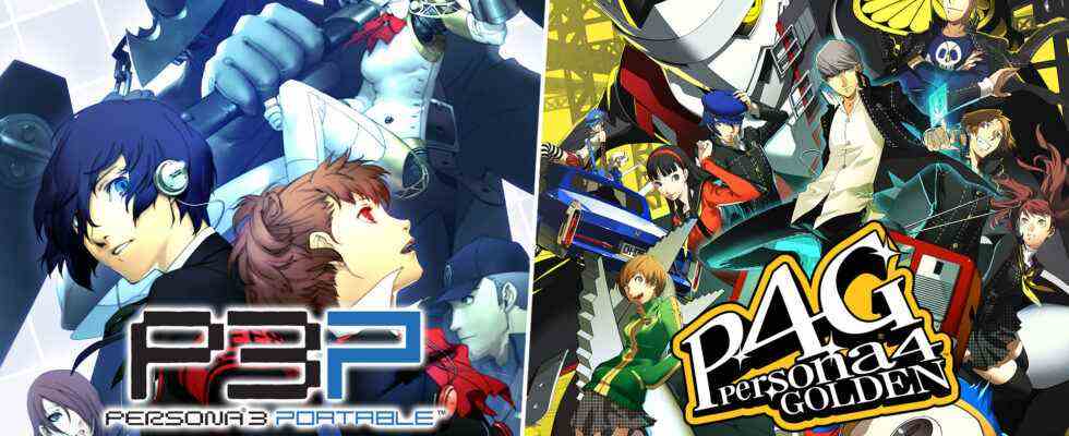 Les précommandes de Persona 3 Portable et Persona 4 Golden pour Xbox Series, PS4, Xbox One, Switch et PC sont désormais disponibles