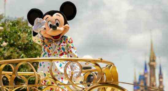 Mickey Mouse at magic Kingdom
