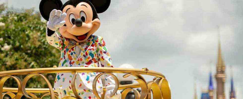 Mickey Mouse at magic Kingdom