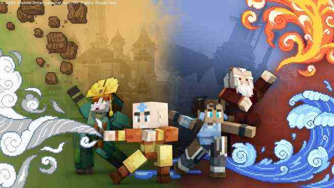 Contenu téléchargeable Minecraft Avatar Legends