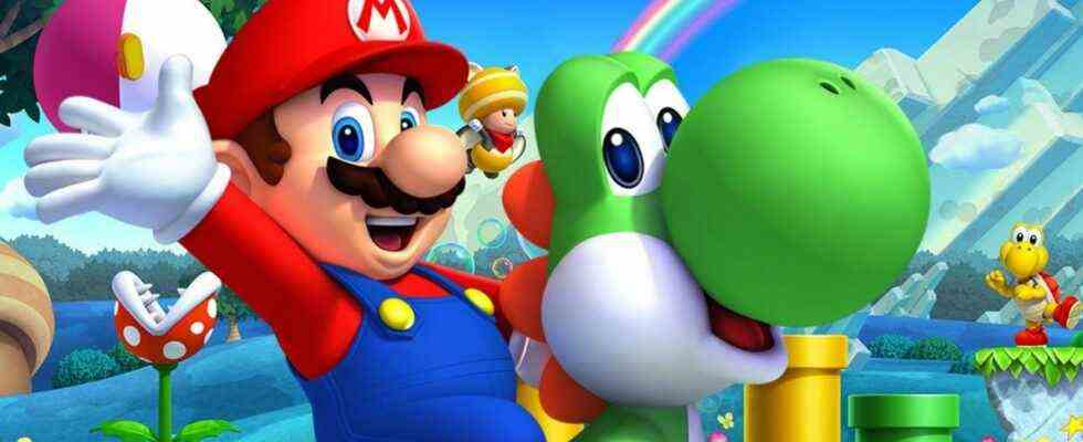 Nouveau Mario 2D selon la rumeur, espérons qu'il laissera derrière lui le style artistique "New Super Mario"