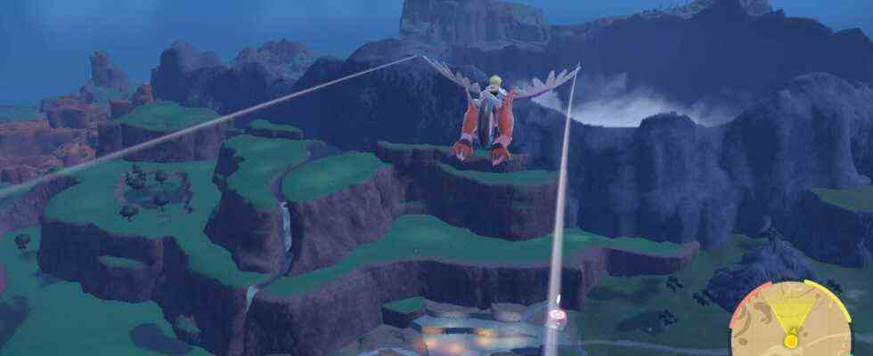 Pokémon Scarlet et Violet glitch transforme votre légendaire en avion à réaction