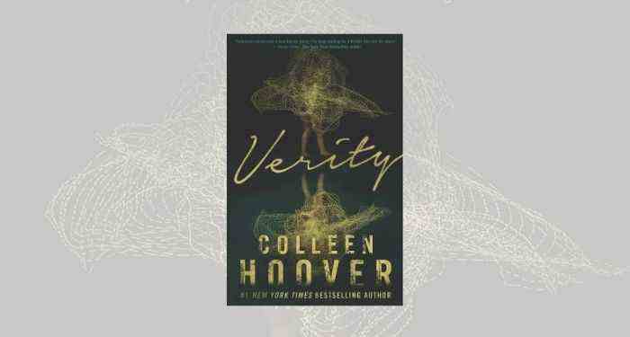 Couverture du livre Verity de Colleen Hoover