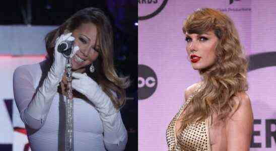 Taylor Swift tient bon avant la diffusion en continu des fêtes alors que "All I Want For Christmas" de Mariah Carey se hisse au deuxième rang du classement des chansons les plus populaires doivent être lues Inscrivez-vous aux newsletters Variety