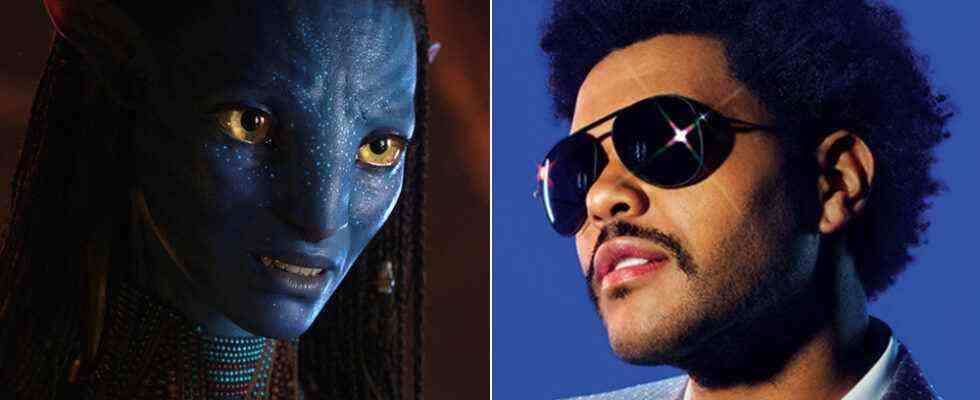 The Weeknd donne des indices sur la nouvelle musique de la bande originale d'Avatar : la voie de l'eau