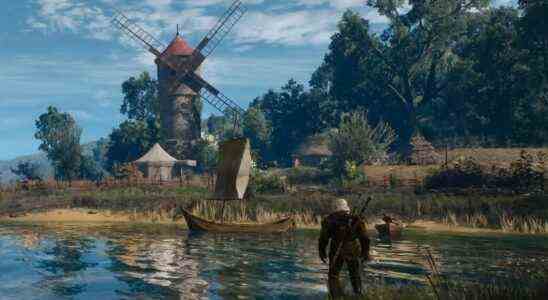 Voici une heure et demie de Geralt debout près d'un lac tranquille pendant que la musique paisible joue