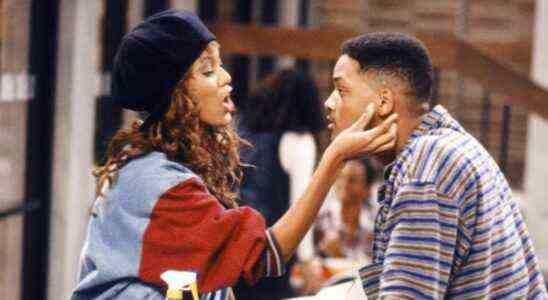 Tyra Banks and Will Smith on The Fresh Prince of Bel-Air