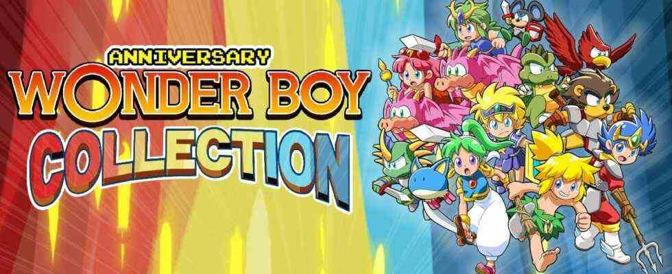 Wonder Boy Anniversary Collection sera lancée le 26 janvier 2023 sur PS5, PS4 et Switch