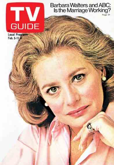 Barbara Walters dans le magazine TV Guide
