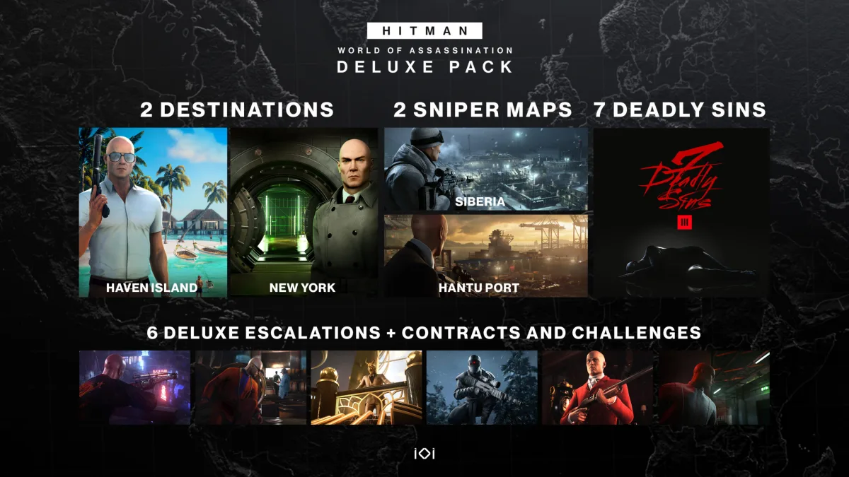 Hitman World of Assassination Rebrand apporte la trilogie Hitman d'IO Interactive sous un seul nom