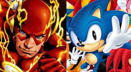 who is faster Barry Allen as the Flash in DC comics and Sonic the Hedgehog from SEGA