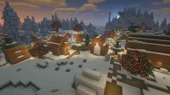 Mods de Noël Minecraft: Le mod Arbre de Noël transforme les chênes en arbres de Noël brillants et recouverts d'arbres de fées
