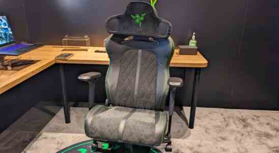 L'oreiller de chaise de jeu Rumbly Razer pourrait ajouter Hypersense à n'importe quel siège
