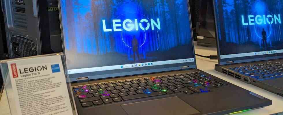 Lenovo dévoile une gamme d'ordinateurs portables de jeu AI avec intelligence de fréquence d'images