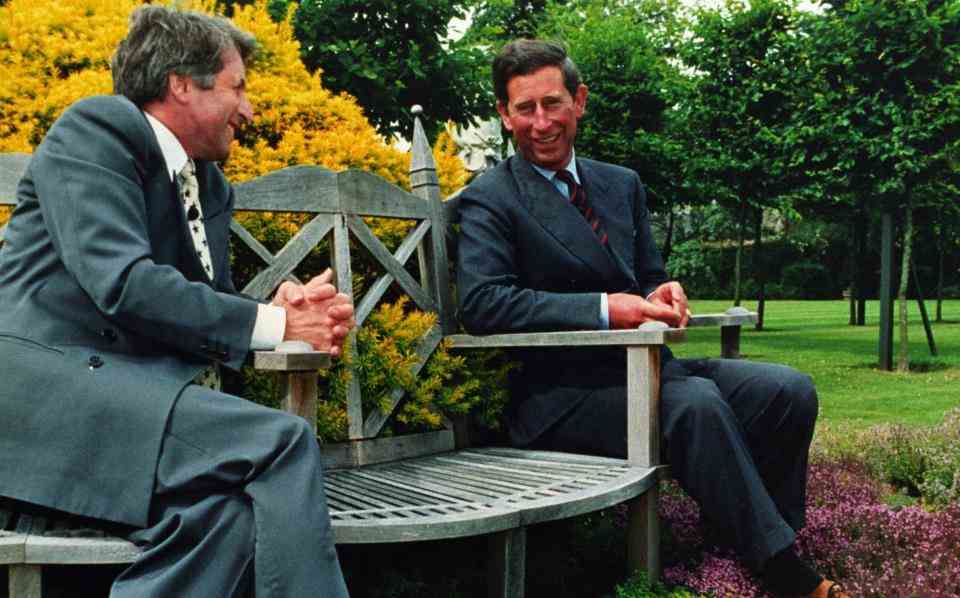 M. Dimbleby, 78 ans, était à l'origine de la célèbre interview télévisée de 1994 avec le désormais roi - PA