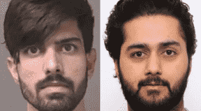 Riyasat Singh, 23 ans, et Harshdeep Binner, 23 ans, sont accusés dans l'attaque de décembre 2021 contre Elnaz Hajtamiri.  PHOTO YRP