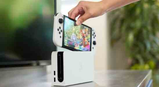 Nintendo Switch OLED lifestyle