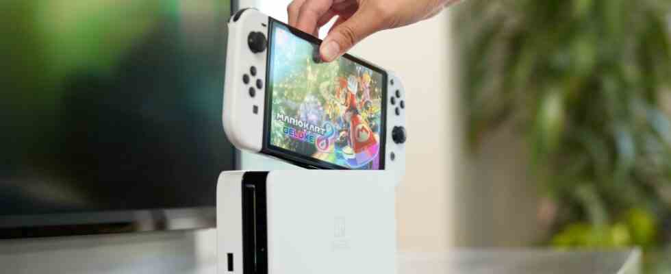 Nintendo Switch OLED lifestyle