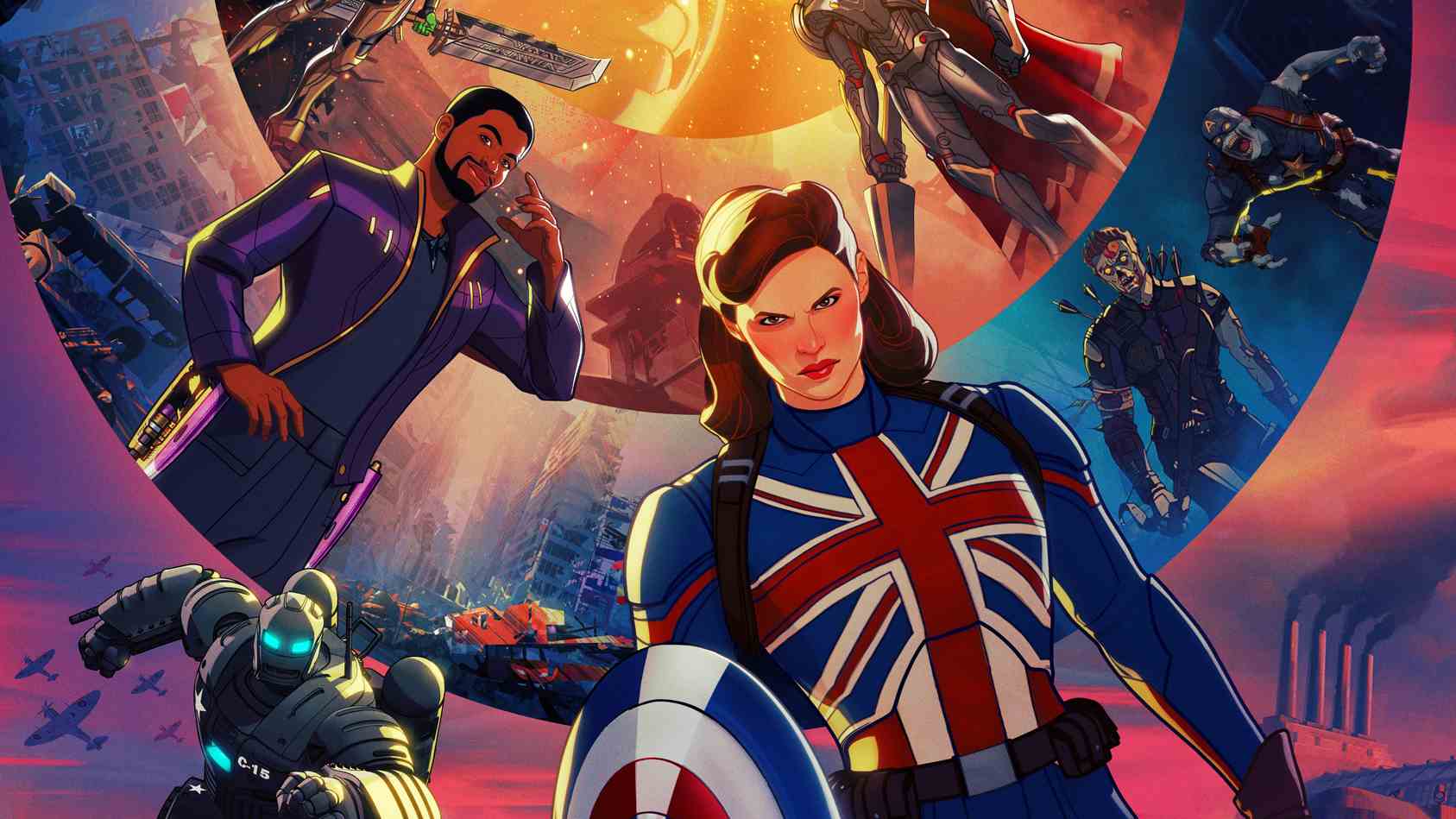 Une image promotionnelle pour Marvel's What If...?  sur Disney+