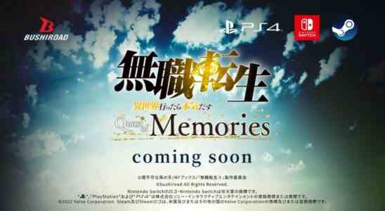 Mushoku Tensei: Jobless Reincarnation - Quest of Memories annoncé pour Switch