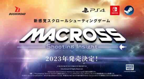 Macross Shooting Insight annoncé pour Switch