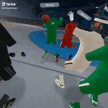 Gym Class VR jeu social sur le terrain