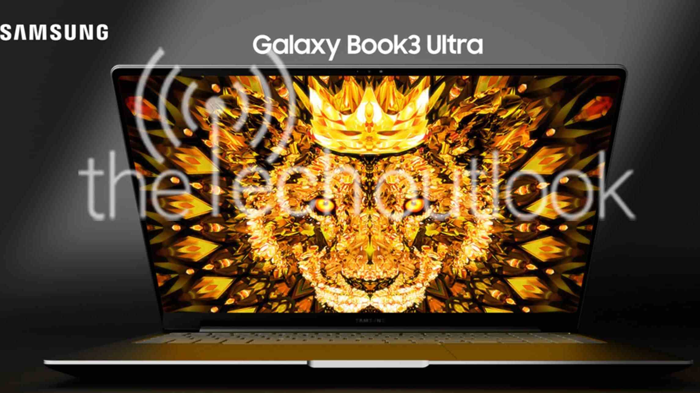 Une image divulguée du Samsung Galaxy Book 3 Ultra