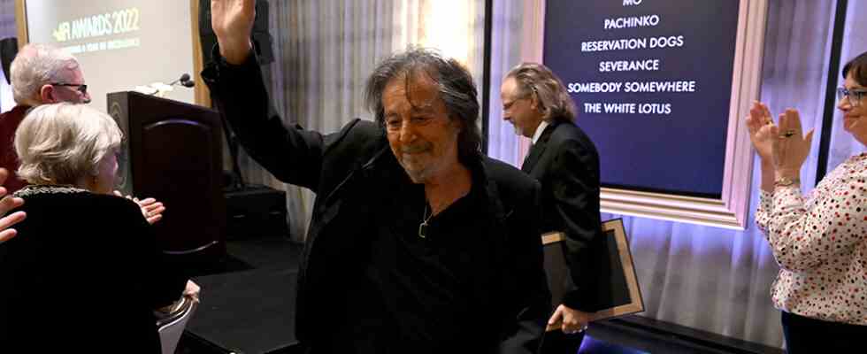 Al Pacino vole la vedette aux AFI Awards avec un discours improvisé Les plus populaires doivent être lus Inscrivez-vous aux newsletters Variety Plus de nos marques
