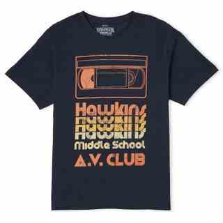 Hawkins Middle School AV Club T-shirt