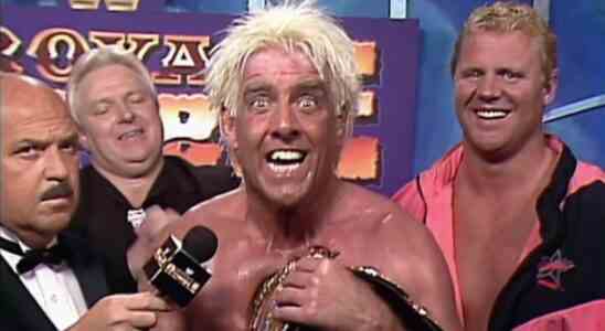 Ric Flair at the 1992 Royal Rumble