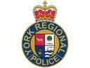 Logo de la police régionale de York.