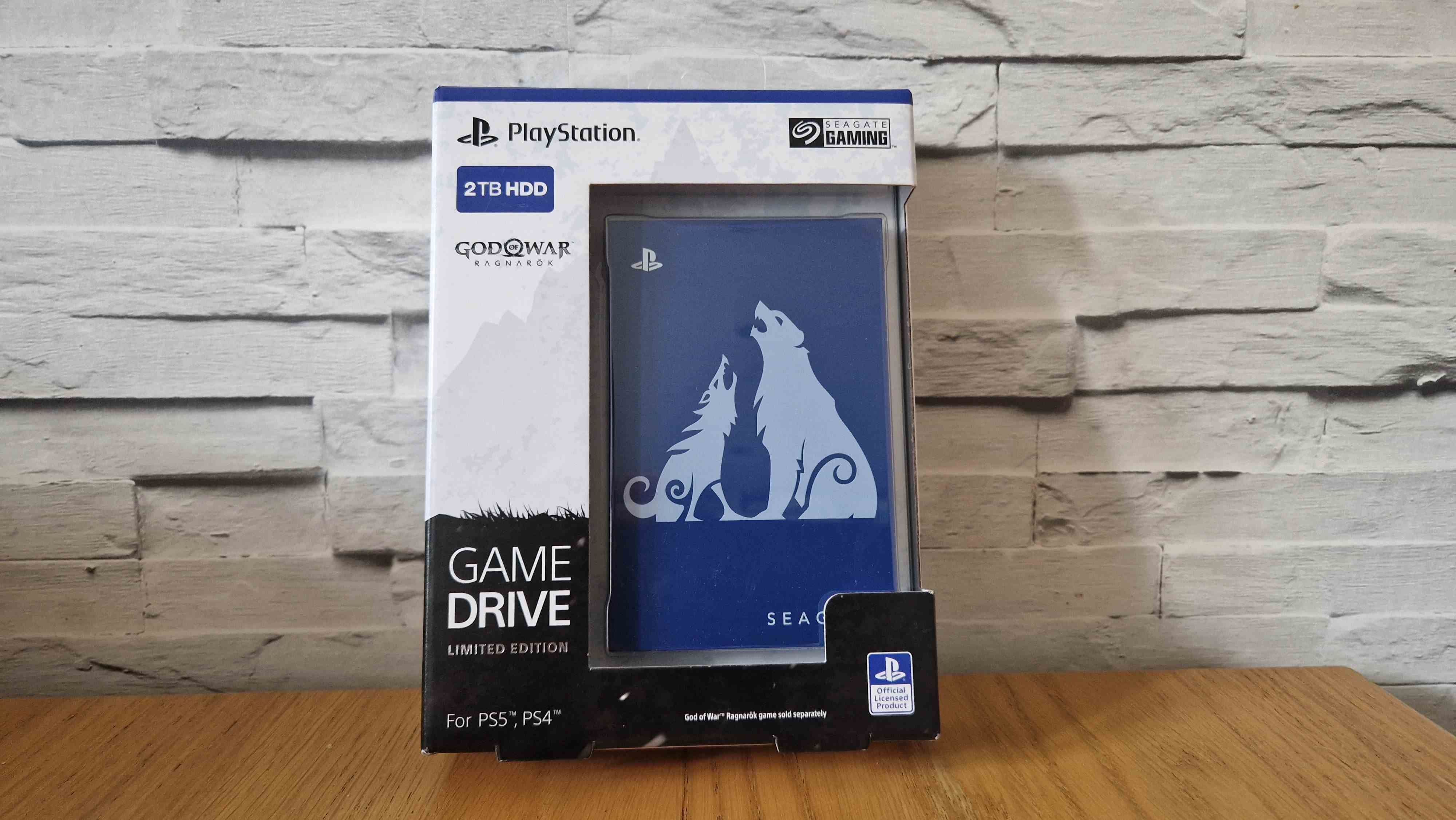 Disque dur externe Seagate God of War Ragnarok 2 To Game Drive pour PlayStation