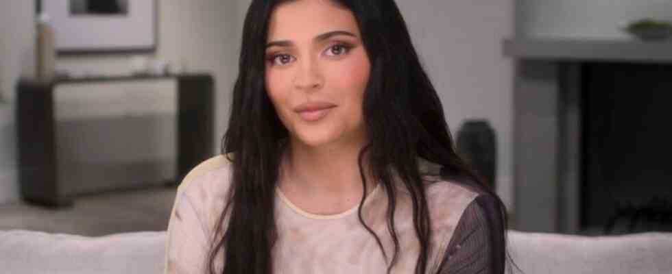Kylie Jenner on The Kardashians.
