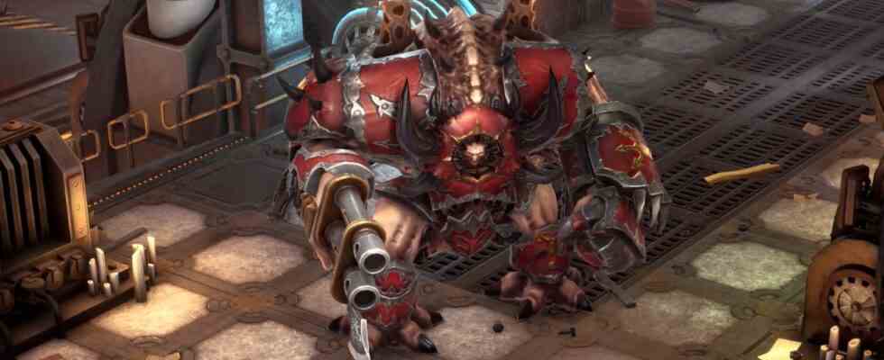 Voici Chaos Helbrute dans Warhammer 40k Rogue Trader