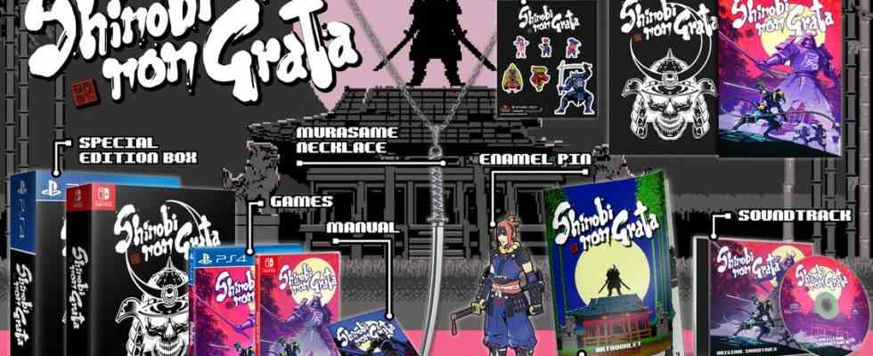 Le jeu d'action Ninja Shinobi non Grata arrive sur Switch