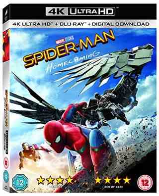Retrouvailles de Spider-Man [4K UHD + Blu-ray] [2017] [Region Free]