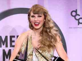 Taylor Swift remporte les American Music Awards en novembre 2022Getty