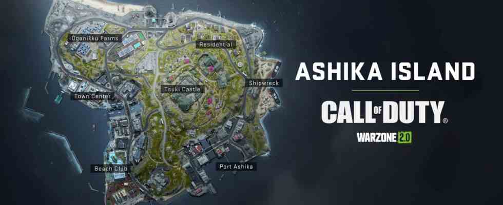 Voici un premier aperçu de la nouvelle carte Resurgence Ashika Island de Warzone 2