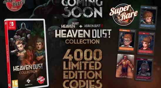 Annonce de la sortie physique de Heaven Dust Collection Switch