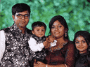 La famille Patel, décédée en essayant d'entrer aux États-Unis depuis le Canada.