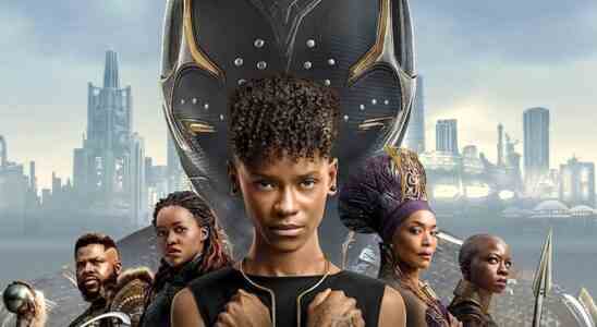 Shuri and Black Panther: Wakanda Forever characters