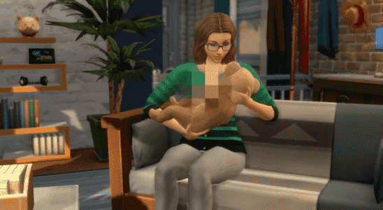 C'est un garçon!  La mise à jour infantile des Sims 4 arrive en mars